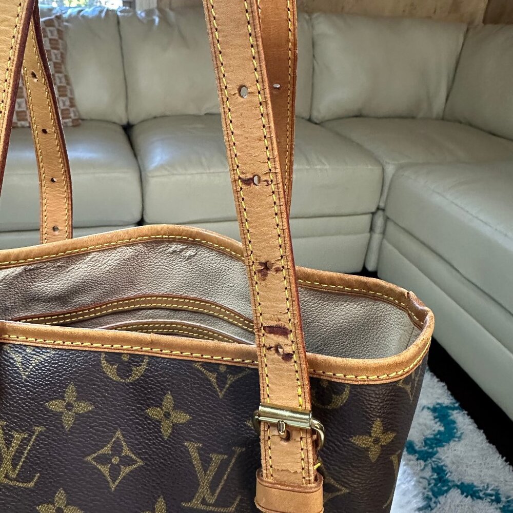 Louis Vuitton Monogram Bucket GM Tote Bag With COA and Dusty - Picture 8 of 14